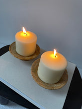 Load image into Gallery viewer, Candle Holder Plates with Stands
