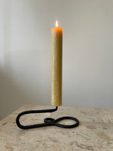Load image into Gallery viewer, Wrought Iron Miner&#39;s Sticking Candle Holder
