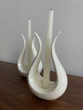 Load image into Gallery viewer, Mid Century Porcelain Candle Holders
