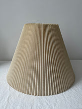 Load image into Gallery viewer, Chrome Table Lamp With Pleated Shade
