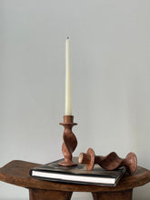 Load image into Gallery viewer, Soapstone Abstract Candle Holders
