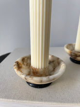 Load image into Gallery viewer, Italian Marble Candle Holders
