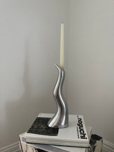 Load image into Gallery viewer, Art Deco Squiggle Candle Holder
