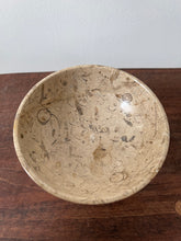 Load image into Gallery viewer, Fossilized Stone Pedestal Bowl
