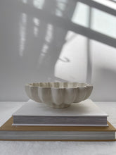 Load image into Gallery viewer, White Scalloped Bowl

