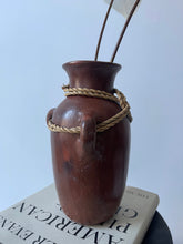 Load image into Gallery viewer, Clay Vessel with Rope Detail
