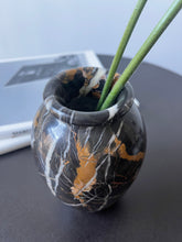 Load image into Gallery viewer, Black Marble Vase
