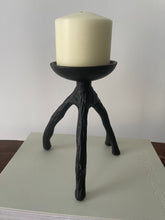 Load image into Gallery viewer, Cast Iron Branch Candle Holders
