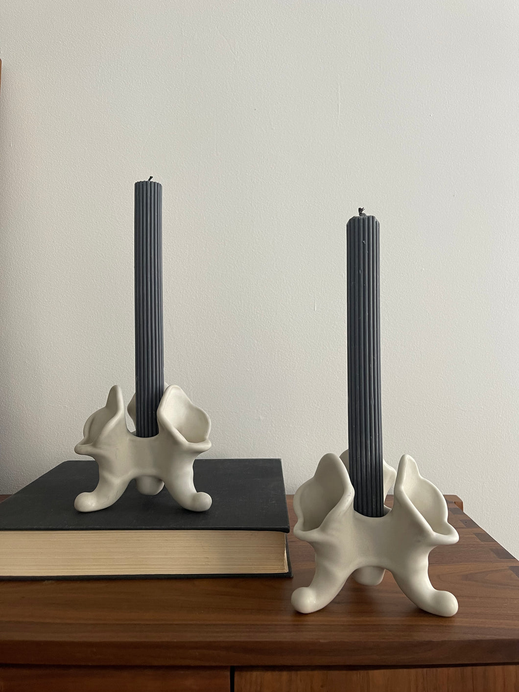 Triple Horn Candle Holders / Vases