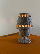 Load image into Gallery viewer, Hand Carved Soapstone Tea Light Holder

