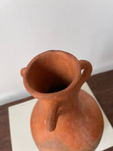 Load image into Gallery viewer, 3 Handled Ceramic Water Jug/Vase
