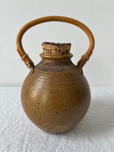 Load image into Gallery viewer, 80&#39;s Studio Pottery Jar with Cork
