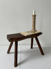 Load image into Gallery viewer, Primitive Four Legged Stool
