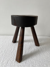 Load image into Gallery viewer, Primitive 3 legged Stool
