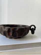 Load image into Gallery viewer, Wooden Bowl with Chain Handles
