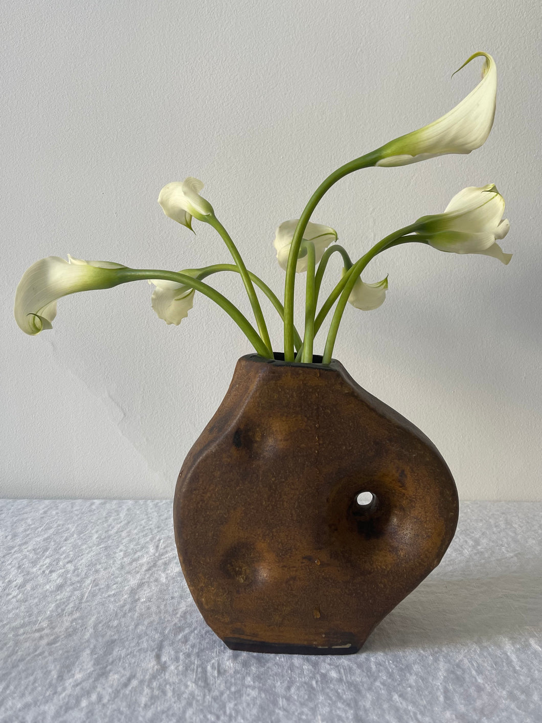 H.F. Scaffenacker Abstract Sculptural Vase