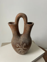 Load image into Gallery viewer, Etched Double Spout Vase
